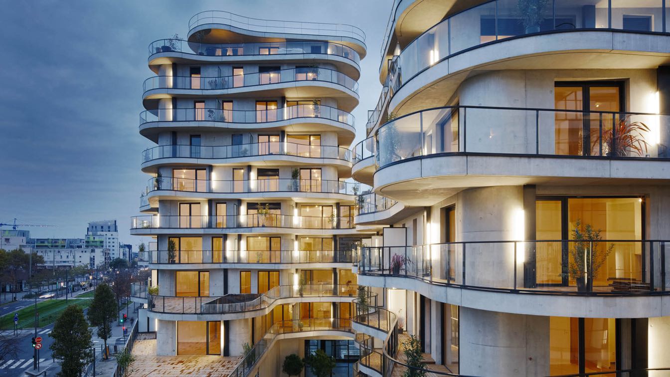 Residential apartment building